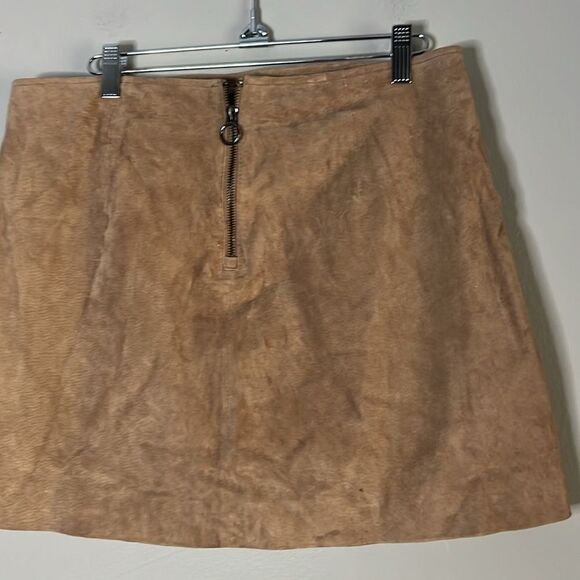 BLANK NYC 100% leather mini skirt size 29 - Picture 5 of 7